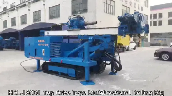 Hdl-180d1 Grouting Pilot Hole Borehole Drill Rig