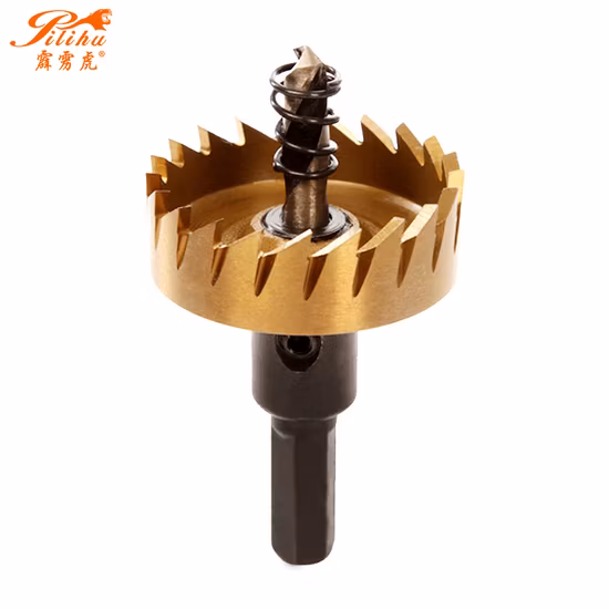 Pilihu High Performance 12mm M35 HSS Hole Saw for Aluminum Alloy