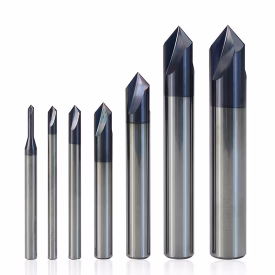Pilot Drill 60 Degree Centering Drill Carbide Tungsten Steel Coated Chamfering Cutter Pilot Drill