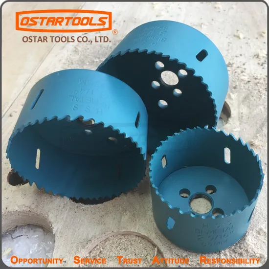 51mm Individual HSS Bi-Metal Hole Saws Built-in Arbor