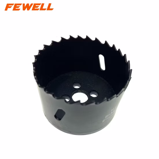 68mm Hex Shank High Speed Steel Core Drill Bit HSS Bi-Metal Hole Saw Cutter for Metal Stainless Steel Drilling